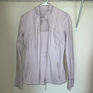 LULU DEFINE JACKET LT PINK